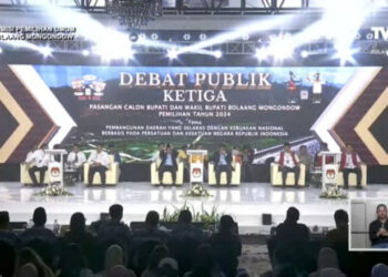 KPU Bolmong Apresiasi Tingginya Animo Masyarakat Hadiri Debat