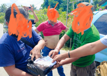 Aparat Kepolisian Tangkap Uang Serangan Milik Salah Satu Paslon