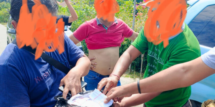 Aparat Kepolisian Tangkap Uang Serangan Milik Salah Satu Paslon