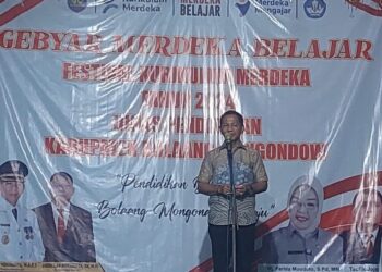 Pj Bupatti Bolmong Tutup Gebyar Merdeka Belajar dan Festival Kurikulum Merdeka tahun 2024