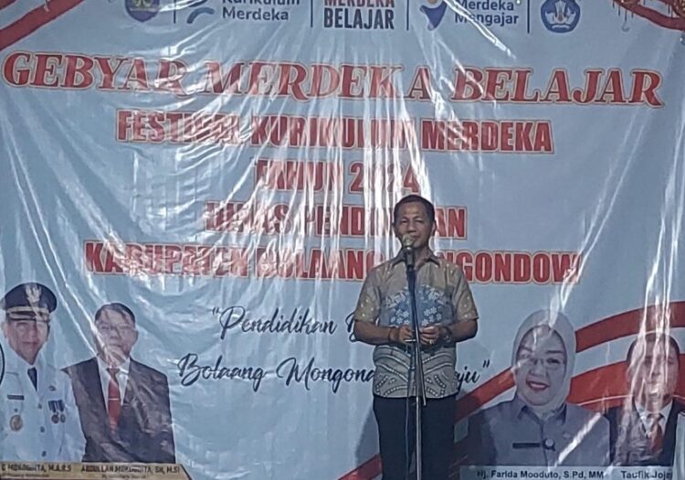 Pj Bupatti Bolmong Tutup Gebyar Merdeka Belajar dan Festival Kurikulum Merdeka tahun 2024