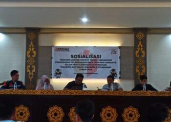 Empat Panwascam di Kotamobagu Menggelar Sosialisasi Pengawasan Kampanye