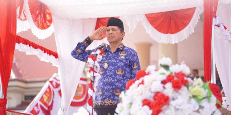 Pemkab Bolmong Menggelar Upacara Peringatan HUT KORPRI ke 53