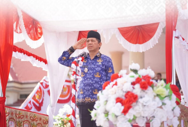 Pemkab Bolmong Menggelar Upacara Peringatan HUT KORPRI ke 53