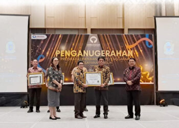 Pemkab Bolmong Raih Penghargaan Kepatuhan Penyelenggaraan Pelayanan Publik