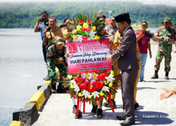 Pemkab Bolmong Menggelar Upacara Peringati Hari Pahlawan