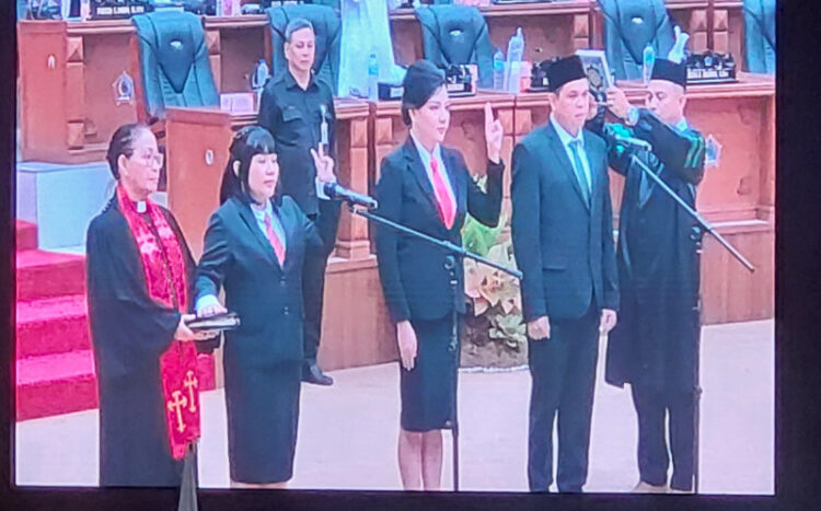 Muliadi Paputungan Resmi Dilantik Anggota DPRD Sulut