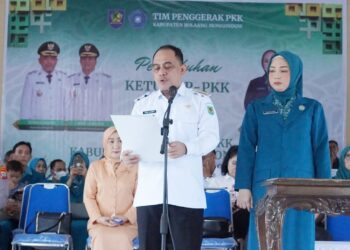 Bupati Yusra Alhabsyi Lantik Pengurus TP PKK Bolmong