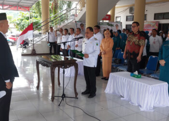 Bupati Bolmong Yusra Alhabsyi Lantik Lima Pejabat Funsional