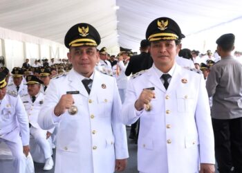 Bupati dan Wabup Bolmong, Yusra Alhabsyi – Dony Lumenta Ikut Retret