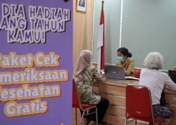 Dinkes Bolmong Sosialisasi Pemeriksaan Kesehatan Gratis Bagi Warga Berulang Tahun