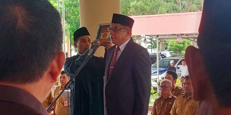 Kursi Sekda Bolmong Bakal Kosong. Abdullah Mokoginta Dirumorkan Kembali ke Pemprov