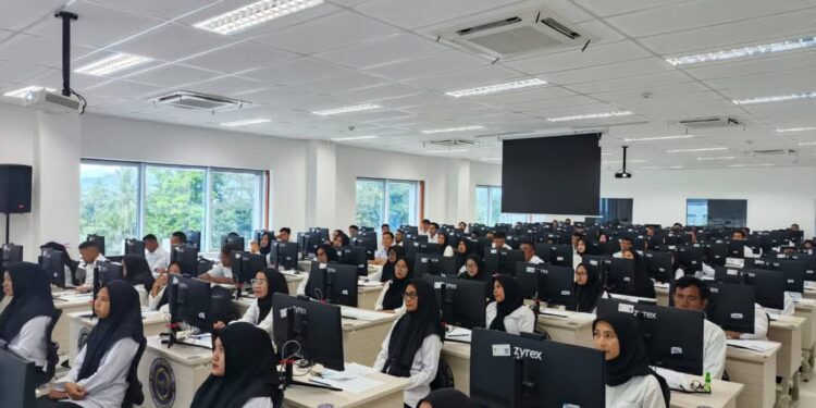 Hari kedua Ujian Seleksi PPPK Bolmong, 16 Peserta Tidak Ikut