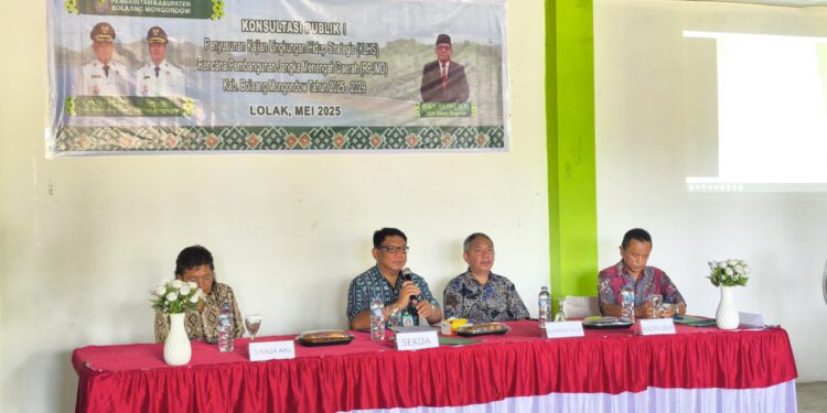 Konsultasi Publik KLHS Untuk RPJMD Bolmong 2025-2029 Resmi Dibuka