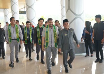 Bupati dan Wakil Bupati Bolmong Sambut Tim Survei dari Lion Grup 