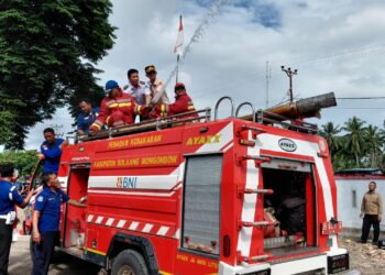 Satu Unit Damkar Disiagakan di Dumoga Raya