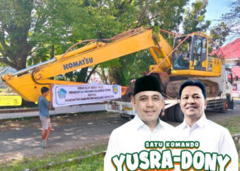 Lobi Yusra-Don di Pemprov Sulut, Dapat Excavator