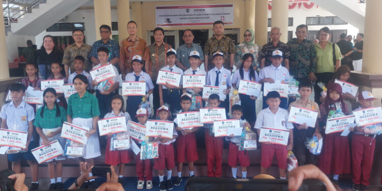 25 Siswa Lingkar Perusahan Dapat Bantuan dari PT Conc