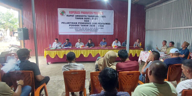 KUD Perintis Menggelar Rapat Anggota Tahunan