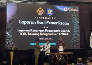 Ini Penegasan Bupati Yusra Alhabsyi Usai Menerima LHP dari BPK RI