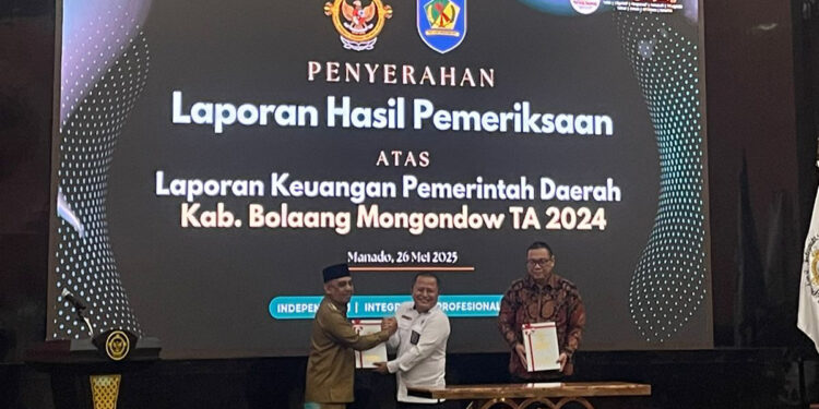 Ini Penegasan Bupati Yusra Alhabsyi Usai Menerima LHP dari BPK RI