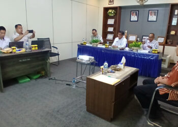 Sekda Bolmong Abdullah Mokoginta Pimpin Tes Wawancara Calon Dewas PDAM