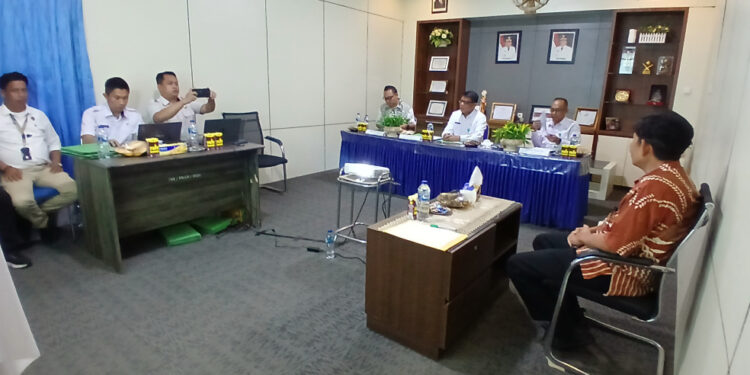 Sekda Bolmong Abdullah Mokoginta Pimpin Tes Wawancara Calon Dewas PDAM