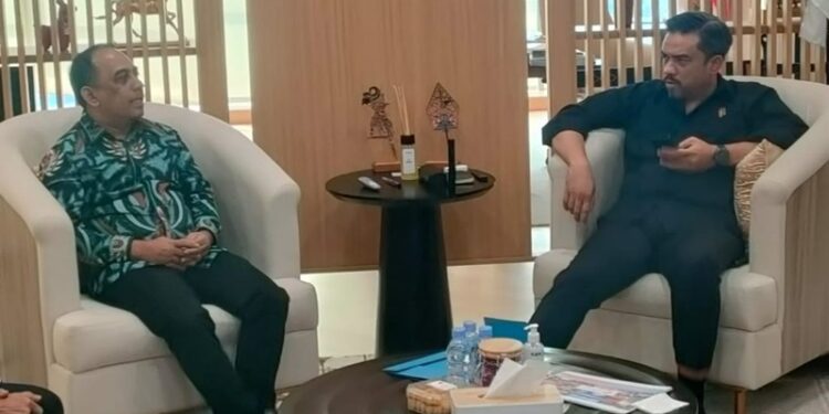 Perkuat Sektor UMKM, Bupati Bolmong Yusra Alhabsyi Temui Menteri UMKM Maman Abdurrahman