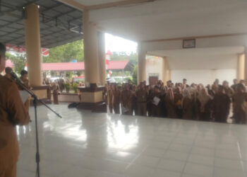 Sidak Kedisiplinan ASN, Sekda Abdullah Mokoginta Periksa Absen