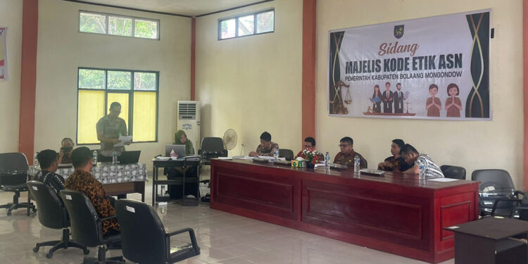 11 ASN Bolmong Jalani Sidang Kode Etik