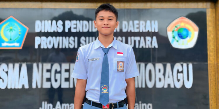 Pratama Afrizky Manopo Bawa Nama SMA 2 Kotamobagu ke Tingkat Provinsi