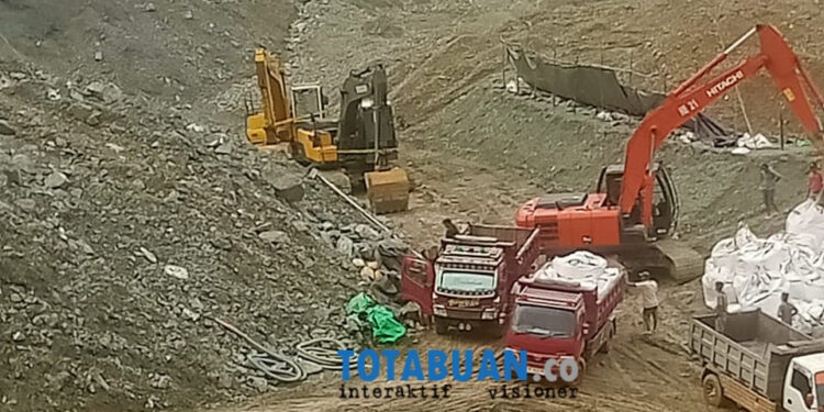 Aktivitas PETI Milik Pribadi di Kecamatan Lolayan Mirip Perusahaan