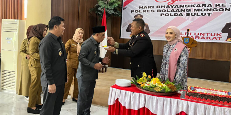 Pemkab Bolmong Rayakan HUT Bhyangkara ke 79