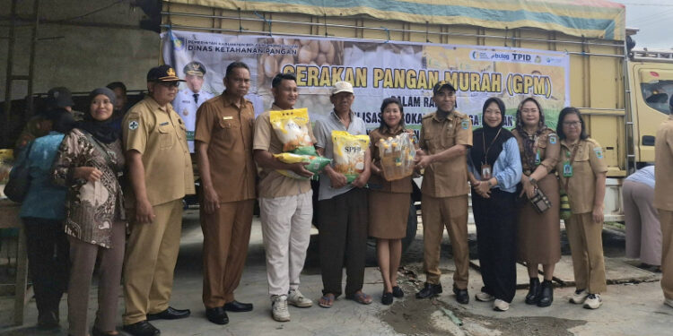 Gandeng Bulog, Pemkab Bolmong Kembali Menggelar GPM di Ibolian