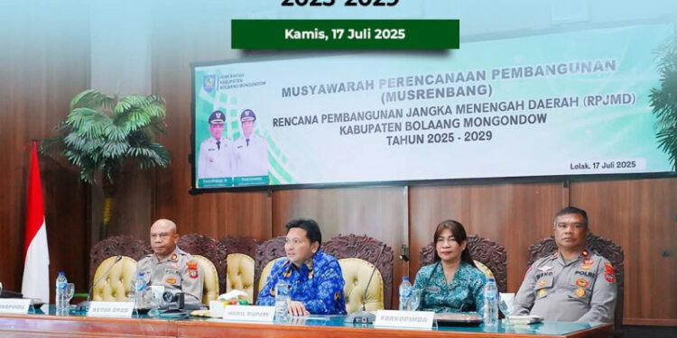 Wakil Bupati Dony Lumenta Buka Musrenbang RPJMD 2025-2029