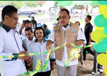 Bupati Yusra Alhabsyi Resmikan Kantor Perumda Gadasera