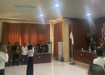 Sekda Bolmong Buka Pendidikan dan Pelatihan Paskibraka Tahun 2025