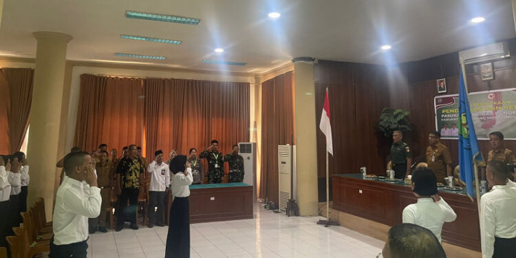 Sekda Bolmong Buka Pendidikan dan Pelatihan Paskibraka Tahun 2025