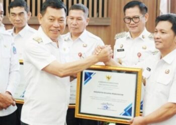 Pemkab Bolmong Raih Penghargaan dari Pemprov Sulut