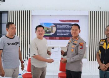 Pemkot Kotamobagu Gelontorkan 4.1 M Bangun Command Center dan Kantin Polres