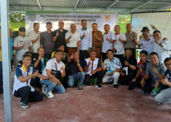 Rahmat Ismail Terpilih Ketua KONI Bolmong Masa Bakti 2025-2029