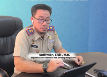 Ini Tanggapan Kepala BPN Bolmong Soal Kasus Dugaan Korupsi Pengalihan Aset Negara