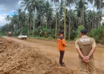 Puluhan Rumah Terendam Lumpur Material Tambang di Desa Bakan