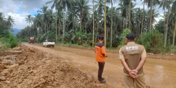 Puluhan Rumah Terendam Lumpur Material Tambang di Desa Bakan