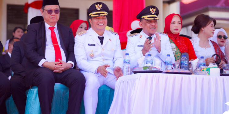 Bupati dan Wakil Bupati Bolmong Berikan Apresiasi Kinerja Paskibraka