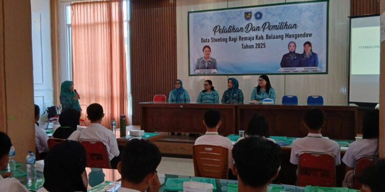 PKK Bolmong Gelar Pelatihan dan Pemilihan Duta Stunting