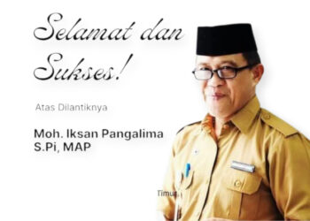 Rekam Jejak dan Karier Muh Iksan Pangalima Yang Dilantik Sekda Boltim
