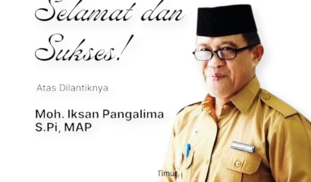 Rekam Jejak dan Karier Muh Iksan Pangalima Yang Dilantik Sekda Boltim