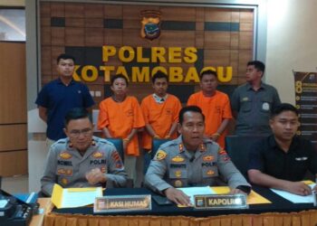 Polres Kotamobagu Tumpas Sindikat Penggelapan Mobil, 6 Unit Disita