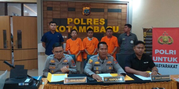 Polres Kotamobagu Tumpas Sindikat Penggelapan Mobil, 6 Unit Disita